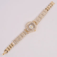 Woman Chain Watch Golden