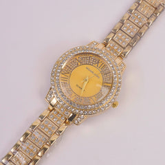 Woman Chain Watch Golden G