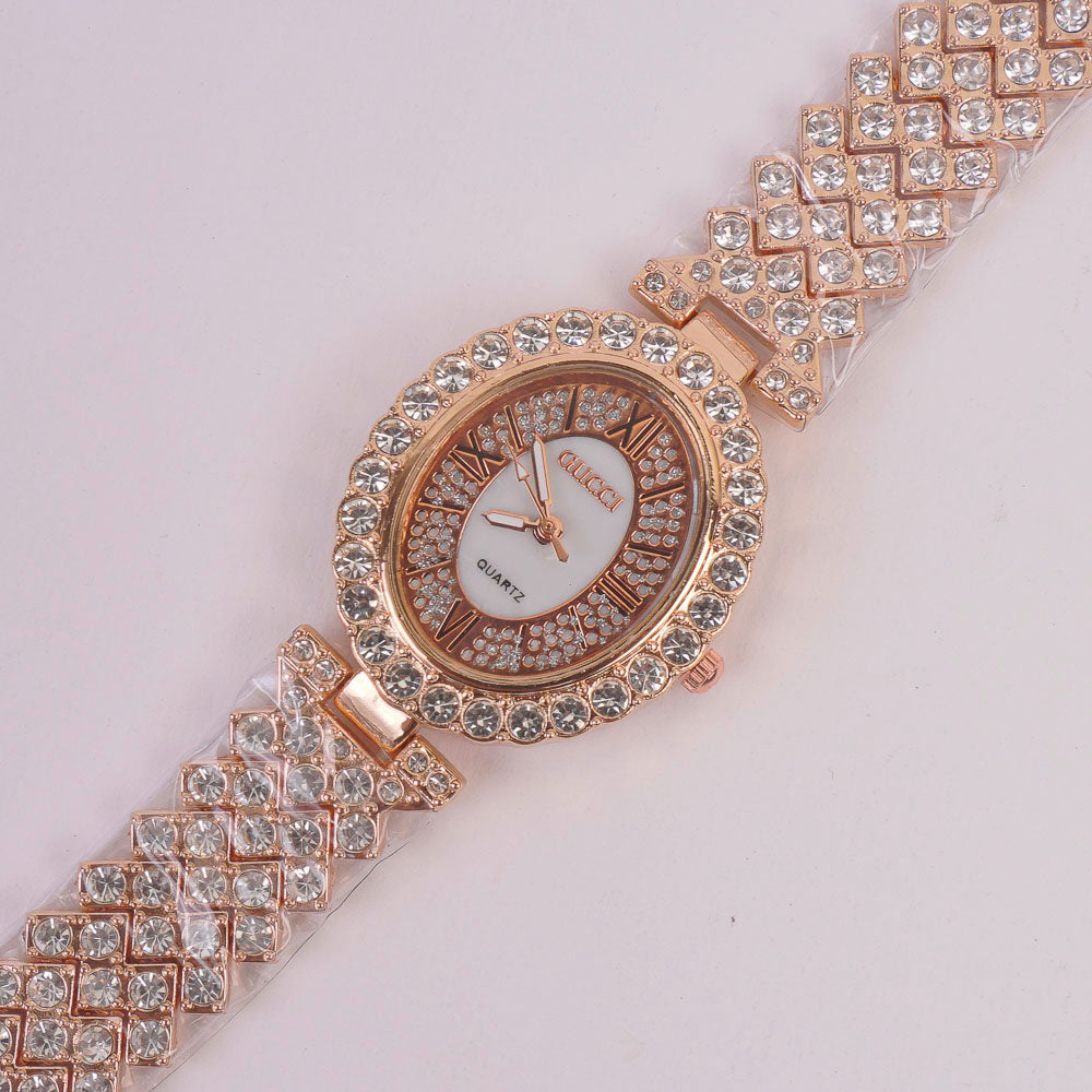 Woman Chain Watch Rosegold B