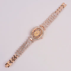 Woman Chain Watch Rosegold Y