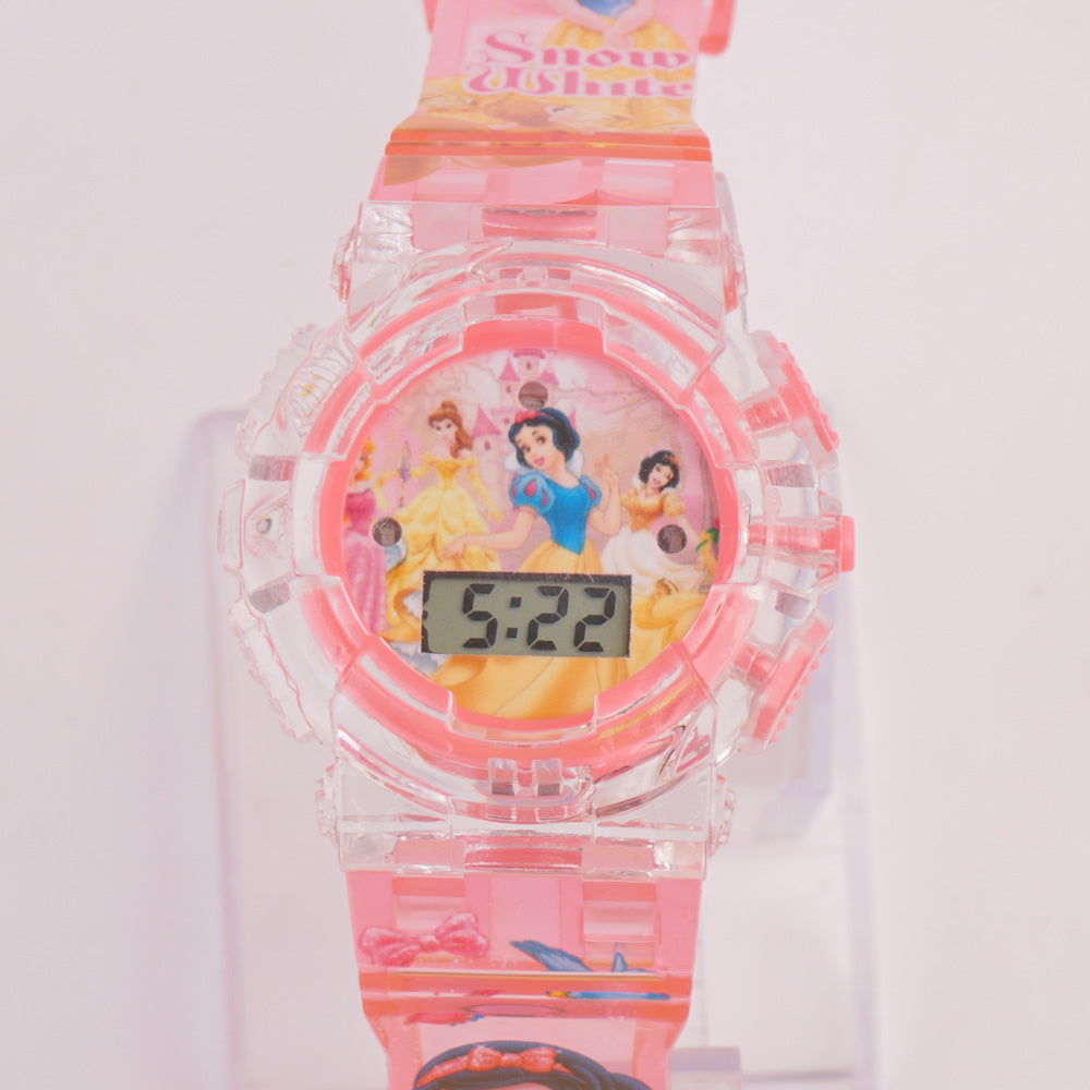 Kids Character Analogue Wrist Watch Pink SW Multi Face