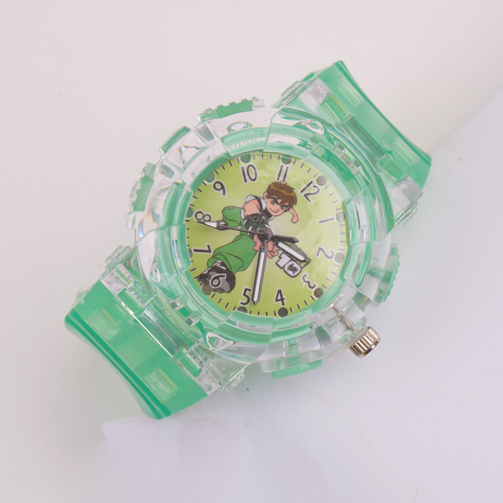 Kids Character Analogue Wrist Watch Green