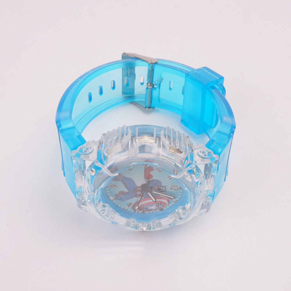 Kids Character Analogue Wrist Watch Light Blue A