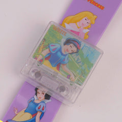 KIDS CHARACTER WATCH WITH MUSICAL SOUND PURPLE