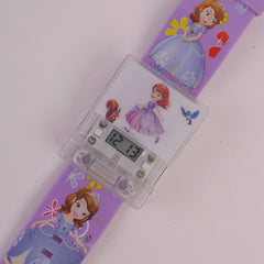 KIDS CHARACTER WATCH WITH MUSICAL SOUND PURPLE