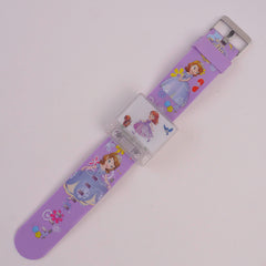 KIDS CHARACTER WATCH WITH MUSICAL SOUND PURPLE