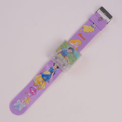 KIDS CHARACTER WATCH WITH MUSICAL SOUND PURPLE