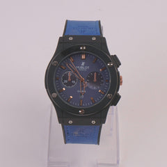 Mens Wrist Watch Blue Design HB