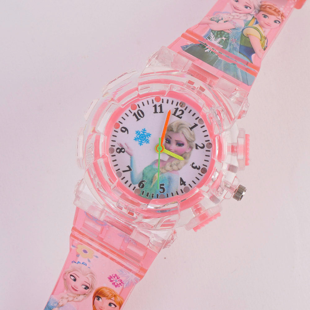 Kids Character Analogue Wrist Watch Pink