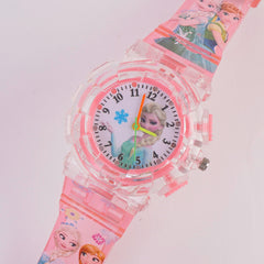 Kids Character Analogue Wrist Watch Pink