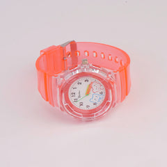 Kids Character Analogue Watch Red HK