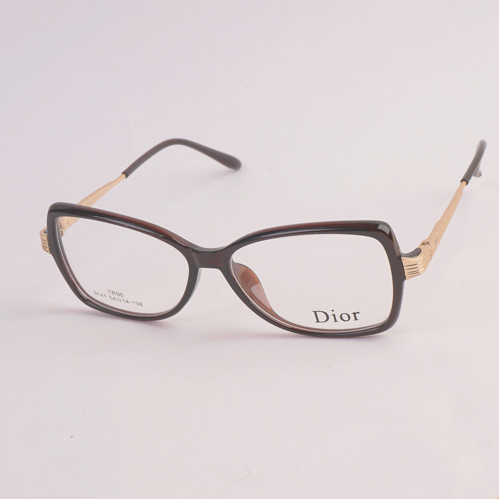 Optical Frame For Men & Woman Brown