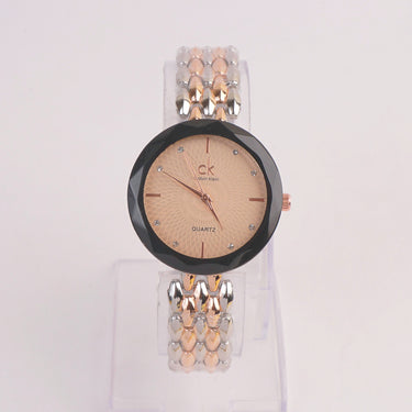 Women Watch Rosegold with Black & Rose Dial C&K