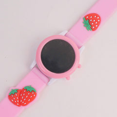 Digital LED Wrist Watch Pink