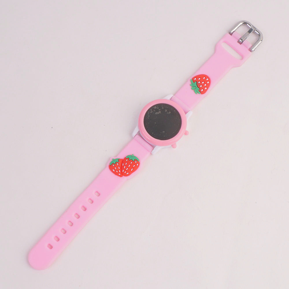 Digital LED Wrist Watch Pink