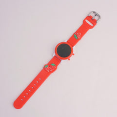 Digital LED Wrist Watch Red
