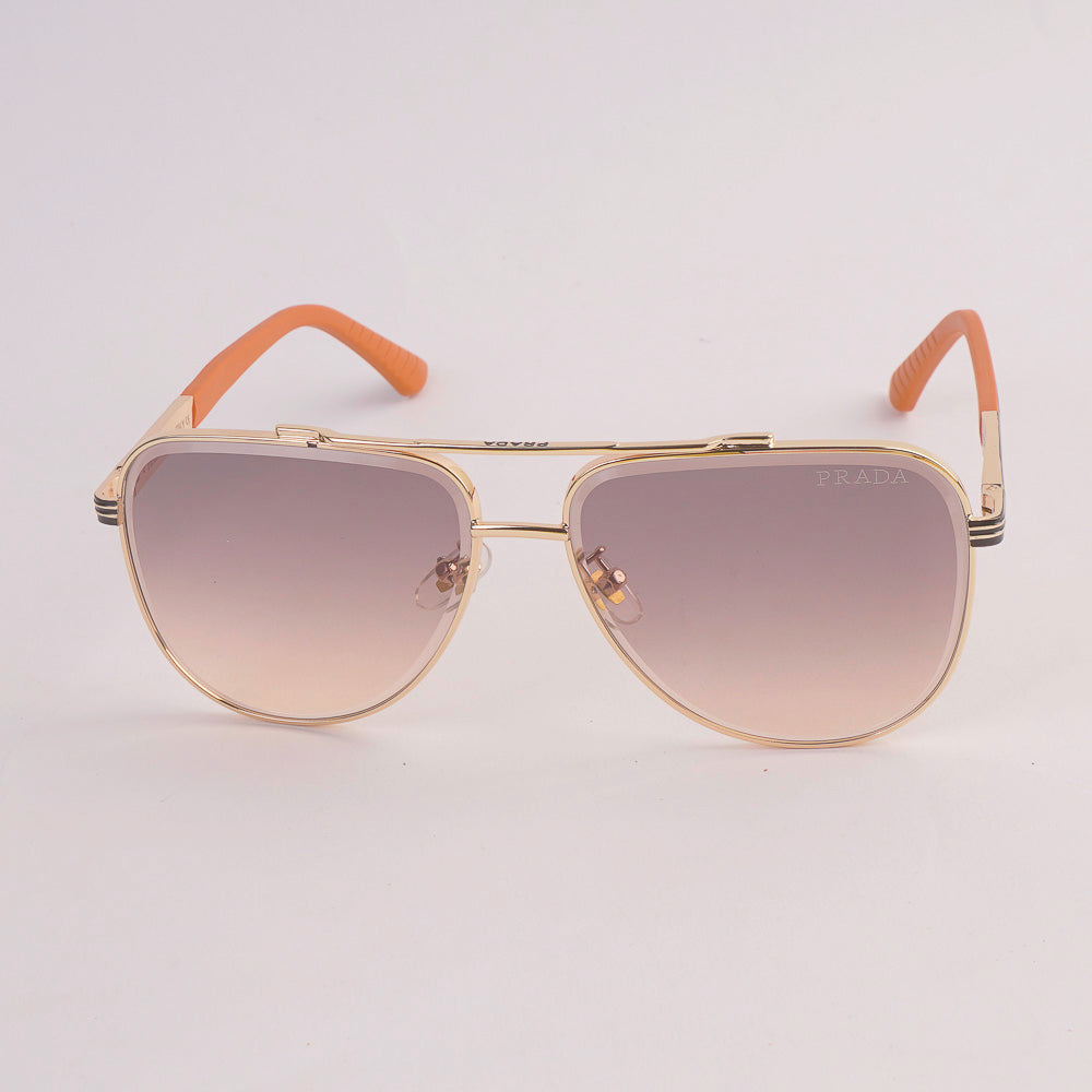 Golden Sunglasses for Men & Women 23207