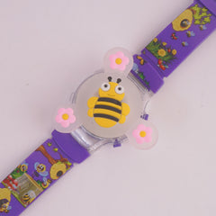 Spinner Watch For KIDS Purple B