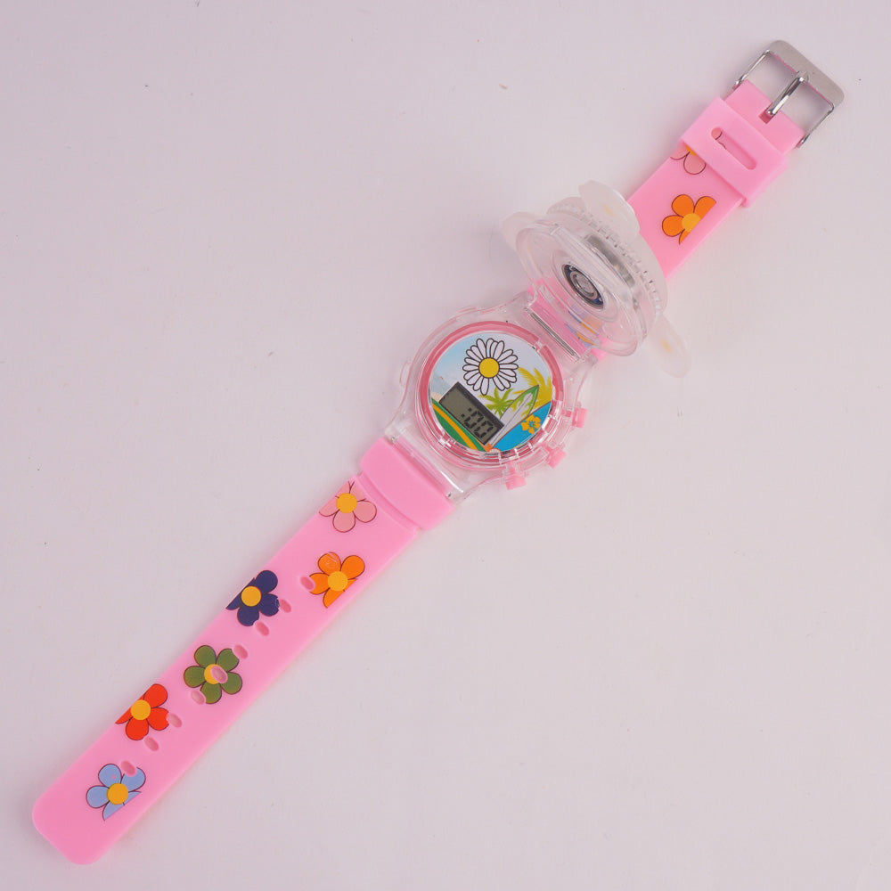 Spinner Watch For KIDS Pink F