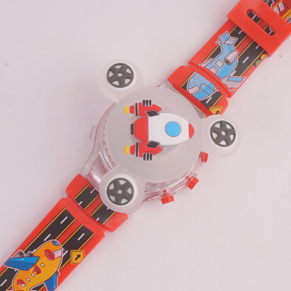 Spinner Watch For KIDS Red R