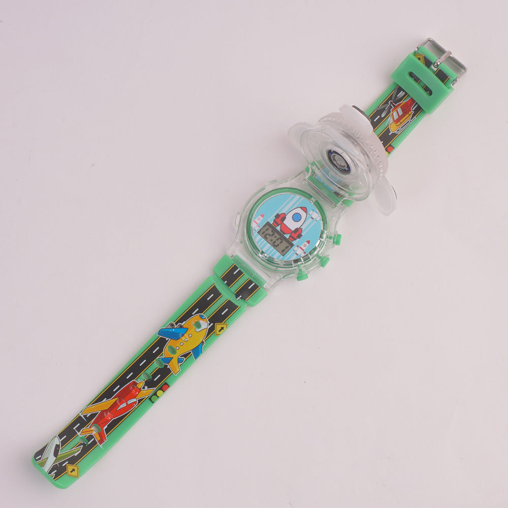 Spinner Watch For KIDS Green R