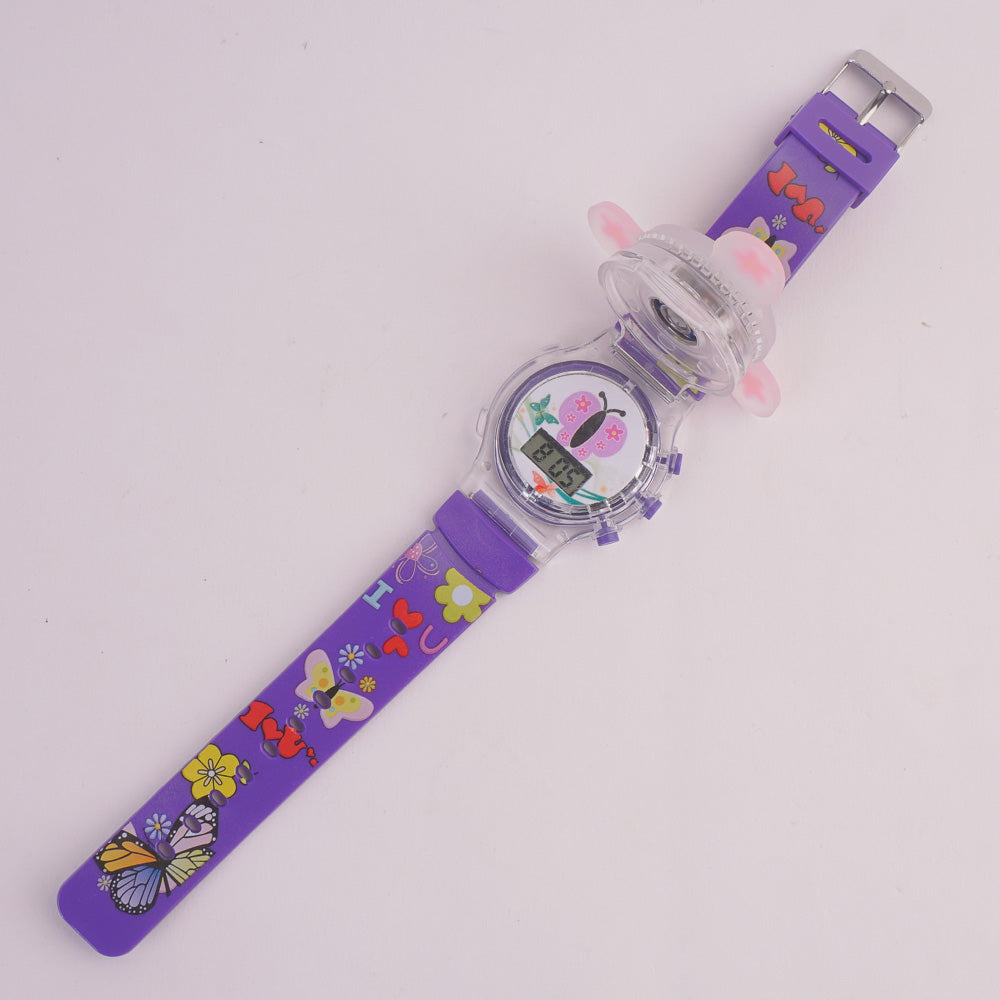 Spinner Watch For KIDS Purple B