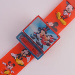 KIDS CHARACTER WATCH WITH MUSICAL SOUND RED MICKY