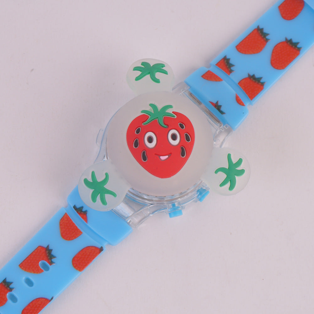 Spinner Watch For KIDS Cyan Strawberry
