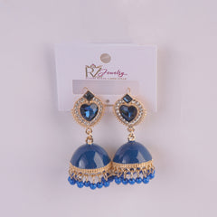Women Traditional Earring Blue