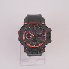 Digital LED Mens Sport Watch Red