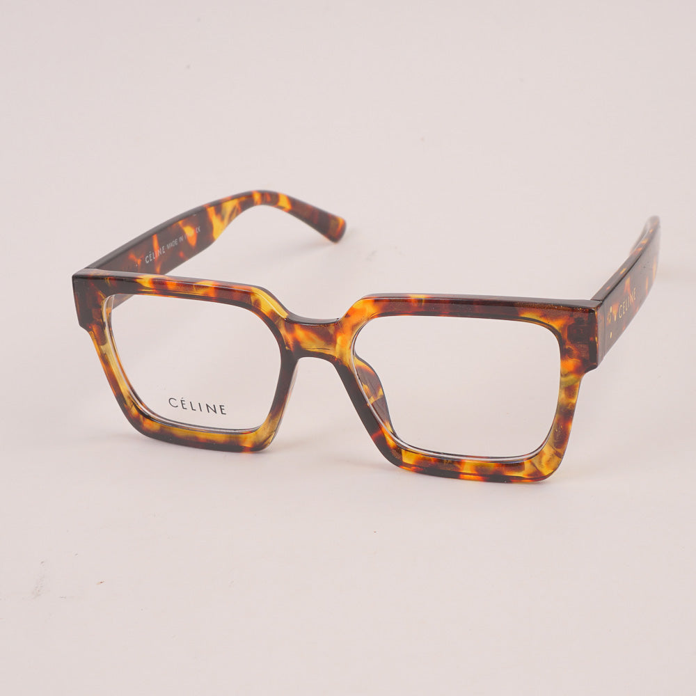Black Orange Optical Frame For Man & Woman 42345