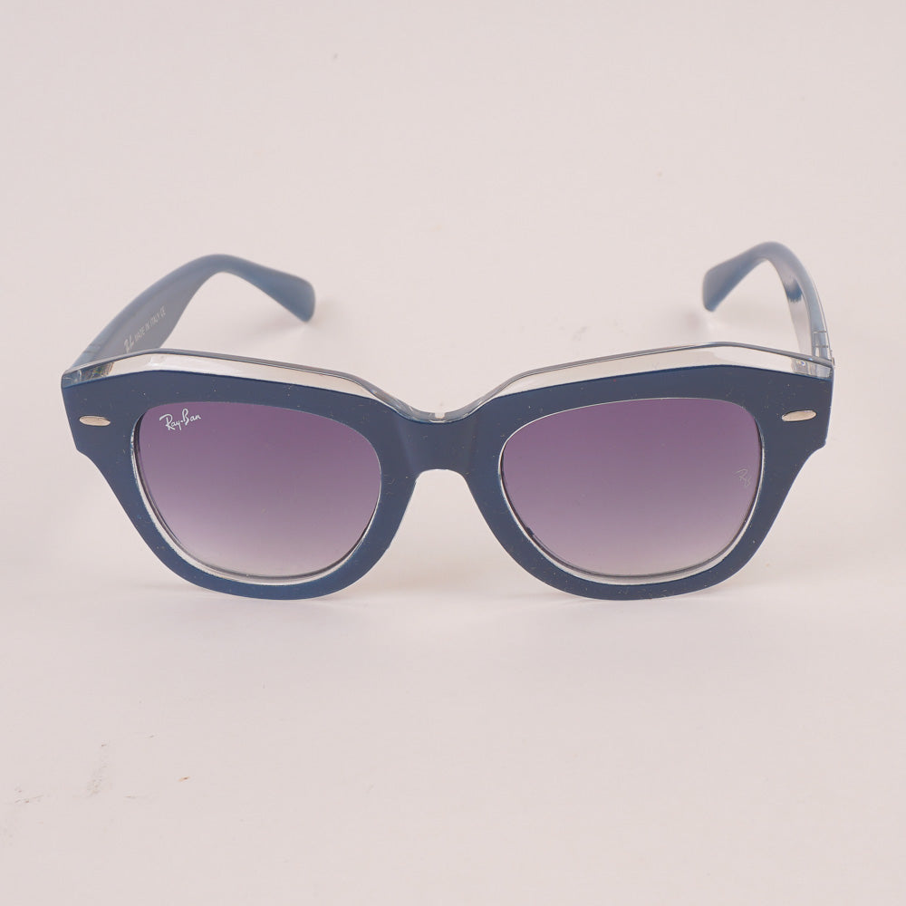 Blue Frame Sunglasses for Men & Women 2186