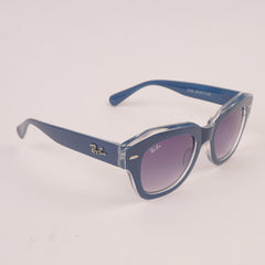 Blue Frame Sunglasses for Men & Women 2186