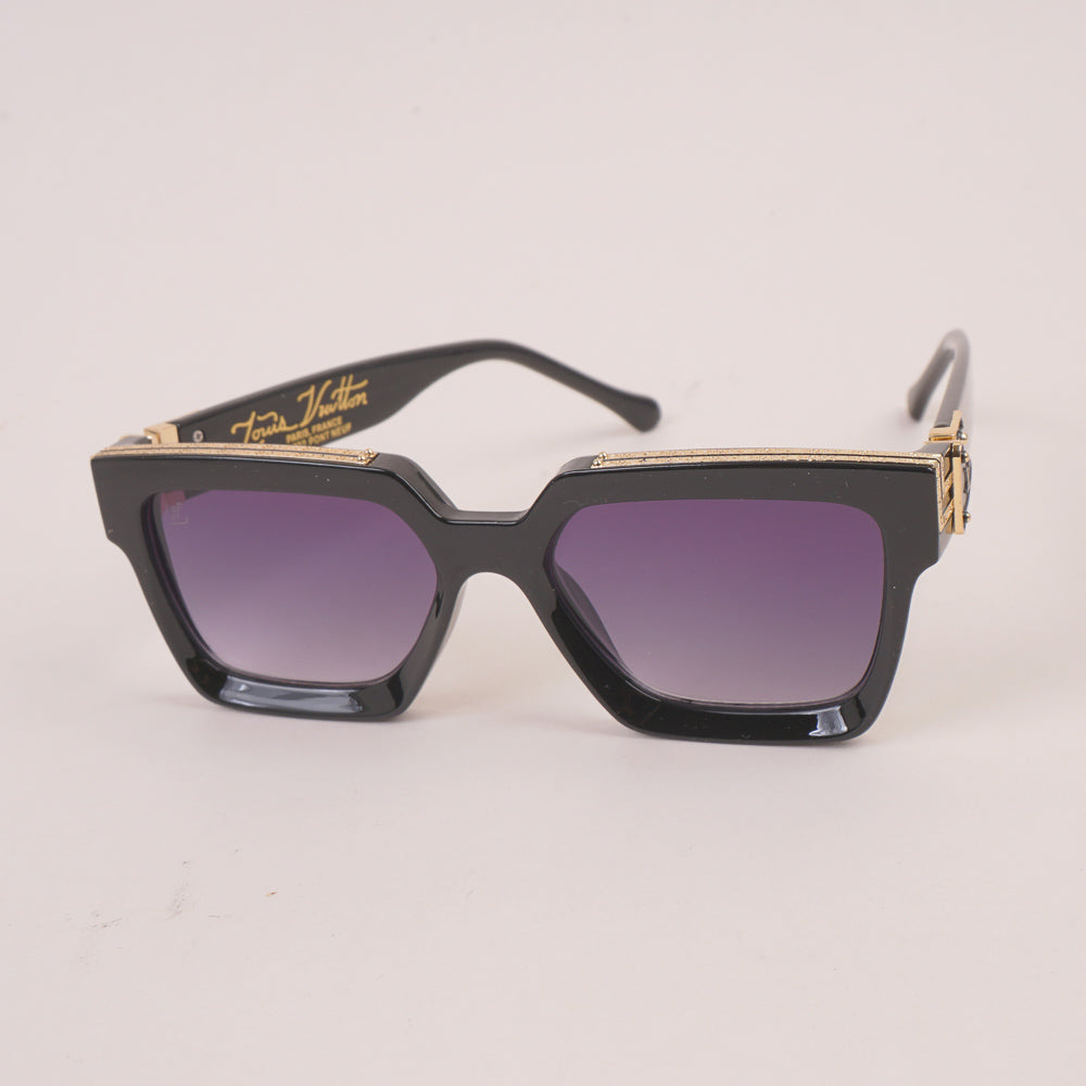Black Frame Sunglasses for Men & Women M36006WN