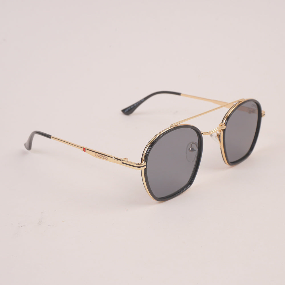 Black Golden Sunglasses for Men & Women H5615
