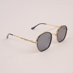 Black Golden Sunglasses for Men & Women H5615