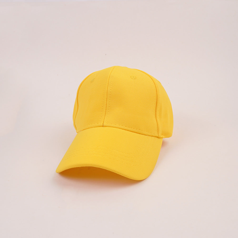 Casual Summer Yellow Cap For Men & Women  a