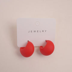 Women Trendy Earring Red
