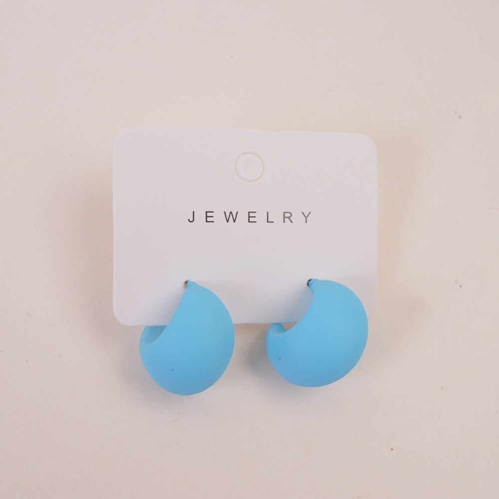 Women Trendy Earring Cyan