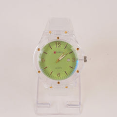 Kids Character Analogue Watch Light Green