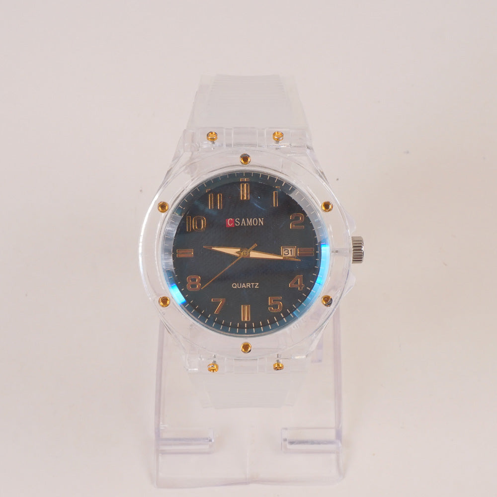 Kids Character Analogue Watch Dark Blue