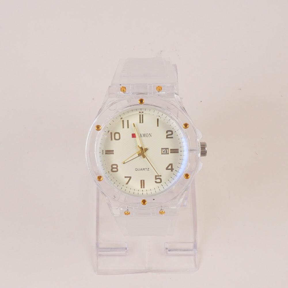 Kids Character Analogue Watch White