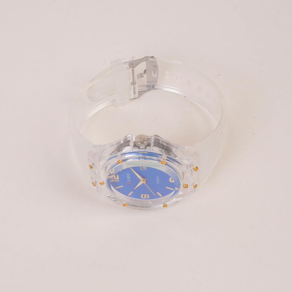 Kids Character Analogue Watch Blue