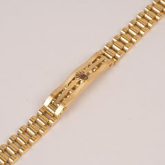 Mens Golden Chain Bracelet R