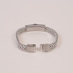 Mens Silver Chain Bracelet V