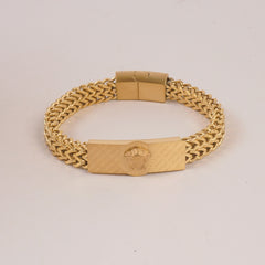 Mens Golden Chain Bracelet V