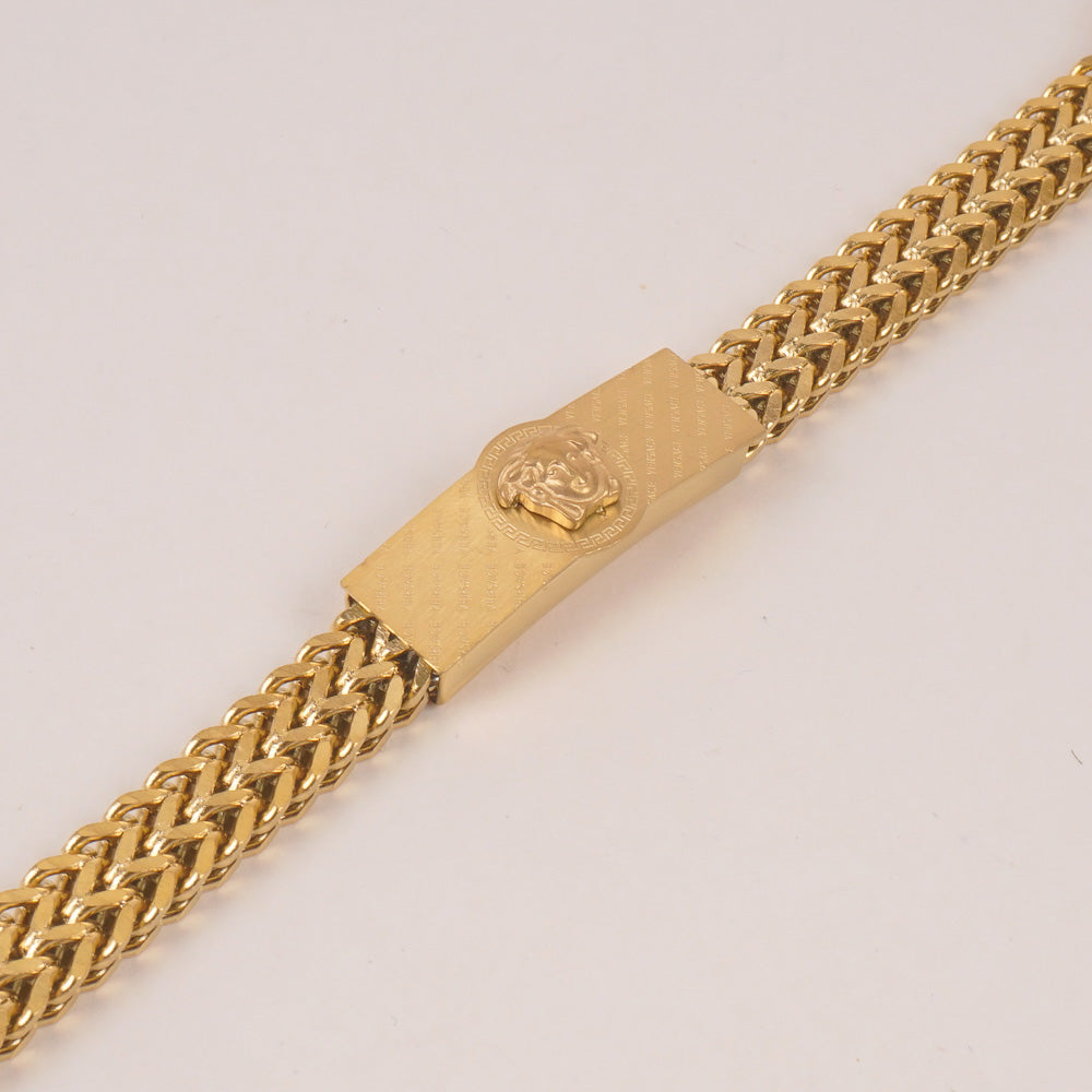Mens Golden Chain Bracelet V