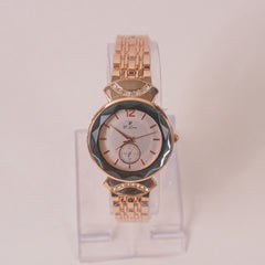 Woman Chain Wrist Watch Rosegold