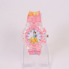 Kids Character Analogue Watch Pink Shade