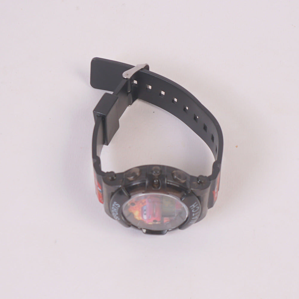 Kids Character Digital LED Watch Black